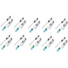 PremiumPort 10 Adet Dijital Mutfak Termometresi, Sıvı ve Katı Gıda Ölçüm