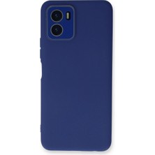 Buğz Vivo Y15S Kılıf Lansman Glass Kapak - Sky Blue