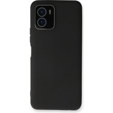 Buğz Vivo Y15S Kılıf Lansman Glass Kapak - Siyah