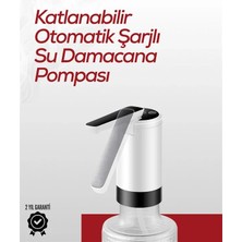 Argesco Mühendislik Uzun Şarj Süreli Su Pompası | Tek Tuşla Başlat/durdur | Cam Daana Uyumlu | Enerji Tasarruflu 4W Güç