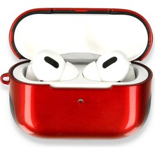 Buğz Airpods Pro (1.nesil) 3in1 Kılıf - Kırmızı