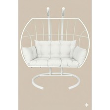 Simurg Salıncak ve Design Çift Kişilik Bahçe Balkon Salıncağı - Damla Salıncak