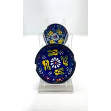 Fi Hediyelik El Yapımı Türk Motifli Küllük 2’li Set