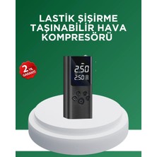 Argesco Mühendislik Dijital Lastik Pompası Çok Amaçlı Taşınabilir Kompresör