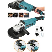 PremiumPort 2000W ve Altı Metal Şanzumanlı Bakır Sargılı Otomatik Taşlama Makinesi 230MM