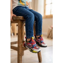 Pepino 1943 Anatomik Rahat Çizgi Kahraman Figürlü Işıklı Spor Ayakkabı