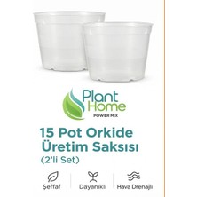 15 Pot Orkide Üretim Saksısı - 2 Adet