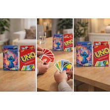 Anuk Grup Uno - Stich 2'li Set Kart Oyunu - Kutu Oyunu -Aile Oyunu