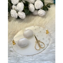 Epoksi Tepsi Oval Form Büyük Boy Damat Tepsi Seti