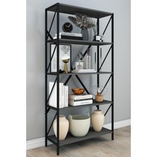 Dekozum Paris 180 Lik Kitaplık Çok Amaçlı Dekoratif Mutfak Banyo Rafı Depolama Market Rafı