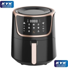 Allians 6,5 L Air Fryer Siyah, Sağlıklı ve Güvenilir Kullanım Keyfi