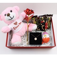 Trend Robo Sevgiliye Özel Anlar Için Romantik Hediye Seti - 925 Ayar Gümüş Kolye - Sevgililergünü,doğumgünü