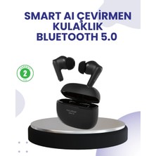 Argesco Mühendislik Çift Mikrofonlu Kablosuz Kulaklık Anc Enc ve Oyun Modlu