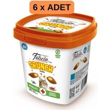 Felicia Crunch Vitality Tahılsız Kedi Ödül Maması 100GR x 6 Adet