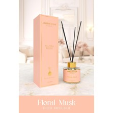 Jardin D'or Floral Musk Lux Reed Diffuser 120 ml / Çubuklu Oda Kokusu
