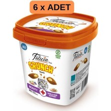 Felicia Crunch Beauty Tahılsız Kedi Ödül Maması 100GR x 6 Adet