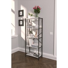 Dekozum Dekoratif 5 Raflı Kitaplık 150 cm
