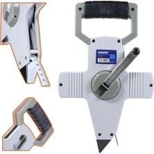 PremiumPort 20 Metre Saplı Arazi Ölçüm Metre, Hassas ve Dayanıklı