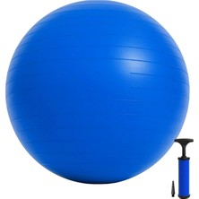 Layfhex Dayanıklı Anti-Slip Kaydırmaz Büyük Boy 65 cm Pilates Topu ve Pompası