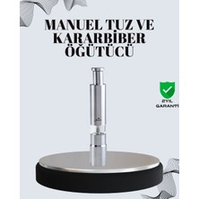 Argesco Mühendislik Tuz ve Kararbiber Öğütücü - Şeffaf Akrilik Hazne