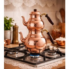 Nunu Bakır Çaydanlık Büyük Boy|büyük Boy Bakır Çaydanlık|geleneksel Bakır Çaydanlık Büyük Boy