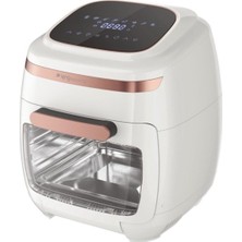 Allians Çok Fonksiyonlu Beyaz Sıcak Hava Fırını, Sağlıklı ve Kolay Kullanım