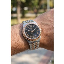 Lee Cooper Roma Rakamlı Erkek Kol Saati | 40 mm Çelik Kasa, Çelik Kordon, 5 Atm