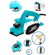 PremiumPort 1500W Çift Bıçaklı Profesyonel Planya Makinası, 2 Yıl Garantili