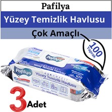 Trendhane Yüzey Temizlik Havlusu L Beyaz Sabunlu L Çok Amaçlı L 3*100