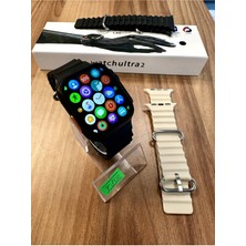 Allians Ultra Akıllı Saat, Çoklu Cihaz Uyumu, Bluetooth, Türkçe Menü, Siyah, 2025