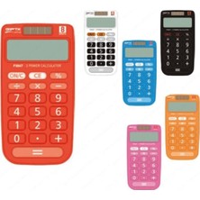 PremiumPort F3047 Küçük 8 Haneli Hesap Makinesi, Pratik ve Şık Tasarım