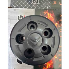 Yk Citroen Jumper Uyumlu 16 Inç Siyah Orta Jant Kapağı 4'lü Takım