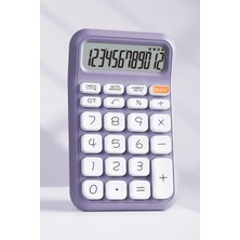 PremiumPort Mini Hesap Makinesi, 12 Haneli, Kompakt ve Kullanışlı, Pratik Kullanım