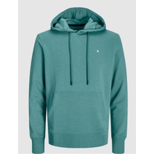 Jack & Jones Mineral Blue Erkek Jjepaulos Sweat Hood Noos Model Kodu: ( 12256591MINERAL Bl)