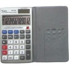 PremiumPort Çok Fonksiyonlu Cep Tipi Hesap Makinası 12 Hane, Pratik ve Hafif Tasarım