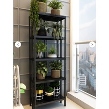 Dekozum Norveç Saksılık Çiçeklik.saksı Standı Çok Amaçlı Raf