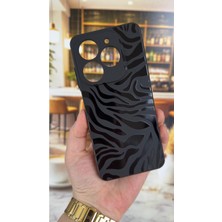 Vip Case Tecno Spark 20/20C Uyumlu Zebra Desenli Silikon Darbe Emici Klasik Korumalı Rubber Kılıf