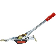 PremiumPort 1 Ton Çelik Halatlı Gerdirme Çektirme 2 Metre, Dayanıklı ve Güçlü Kullanım