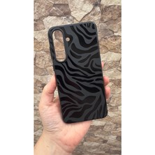 Vip Case Samsung Galaxy S25 Fe Uyumlu Zebra Desenli Silikon Darbe Emici Klasik Korumalı Rubber Kılıf 277