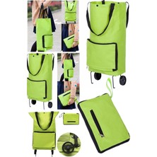 Özbience Su Geçirmez Tekerlekli Çanta ve Pazar Arabası, Pratik ve Temizlenebilir