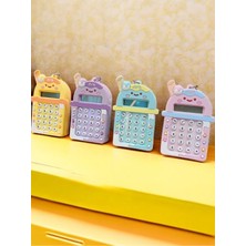 PremiumPort Renkli Mini Hesap Makinesi Anahtarlık, Şık ve Kullanışlı Tasarım