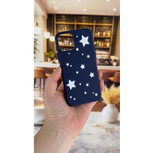 Vip Case Iphone 11 Pro Max Uyumlu Mini Yıldız Desenli Silikon Darbe Emici Klasik Korumalı Rubber Kılıf