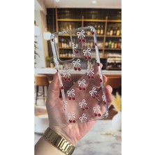 Vip Case Redmi Note 10 Pro Uyumlu Kiraz Desenli Şeffaf Darbe Emici Kamera Korumalı Clear Kılıf
