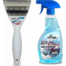 Ebrayn Buz Çözücü Sprey 500 ml ve Buz Kazıyıcı Ikili Kış Fırsat Seti (Tükenmeden Al)