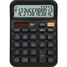 PremiumPort 12 Haneli Hesap Makinesi, Işlem Kontrol Özelliği, 12X17CM