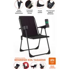 Dekozum Kamp Sandalyesi, Katlanır Kamp Sandalyesi, Bardaklıklı Kamp Sandalyesi, Plaj Piknik Sandalyesi