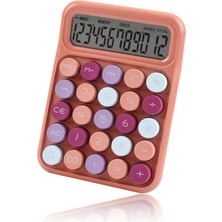 PremiumPort Renkli 12 Haneli Yeni Nesil Masaüstü Hesap Makinesi