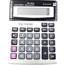 PremiumPort 12 Haneli Masaüstü Hesap Makinesi, Pratik ve Güvenilir Kullanım