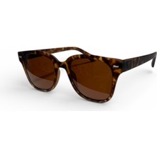 Toz Vintage Edran Leopar Çerçeve Vintage Retro Güneş Gözlüğü