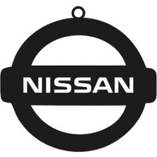 Pi Dekorasyon Nissan Logolu Siyah Pleksi Dikiz Ayna Süsü